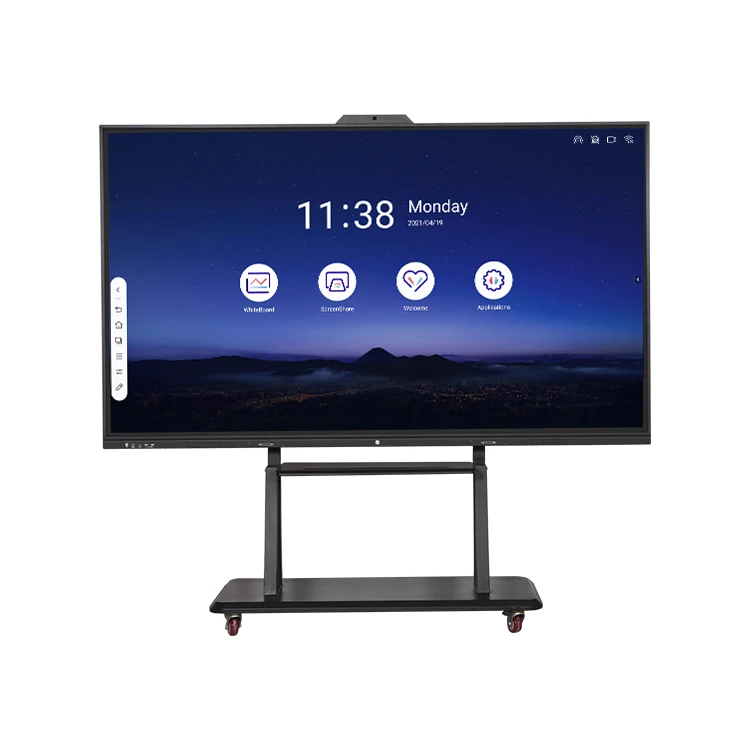 Stable Quality OEM Customized 65 75 85 86 98 100 Inch Interactive Flat Panel Ir Touch Screen Electronic Interactive Flat Panel