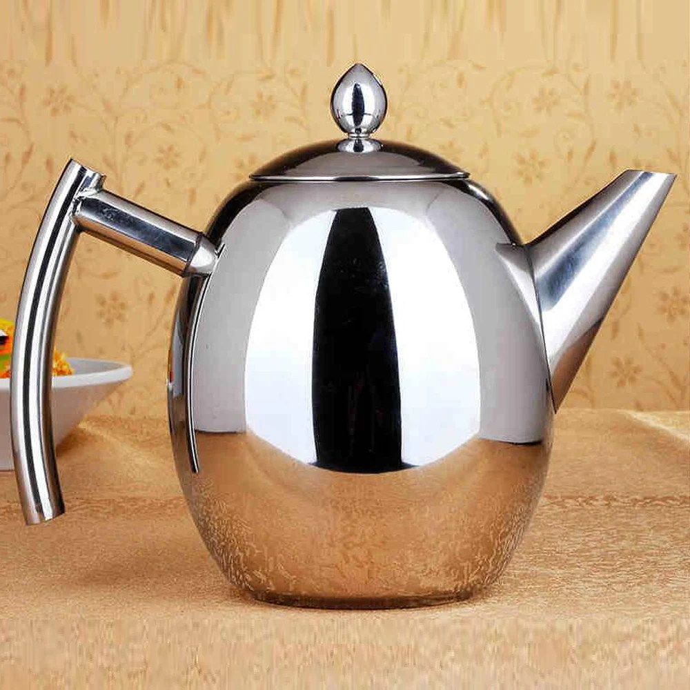 Hot sale induction tea kettle samovar / coffee pot with tea infuser