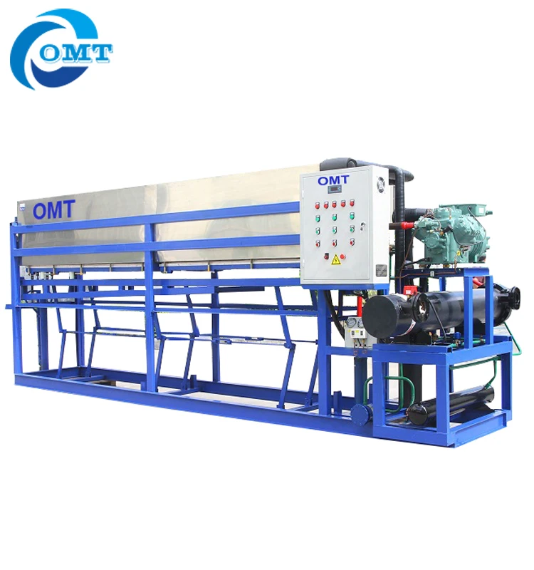 Industrial Automatic 5 Tons 10 Tons Direct Cooling Block Ice Making Machine Food grade