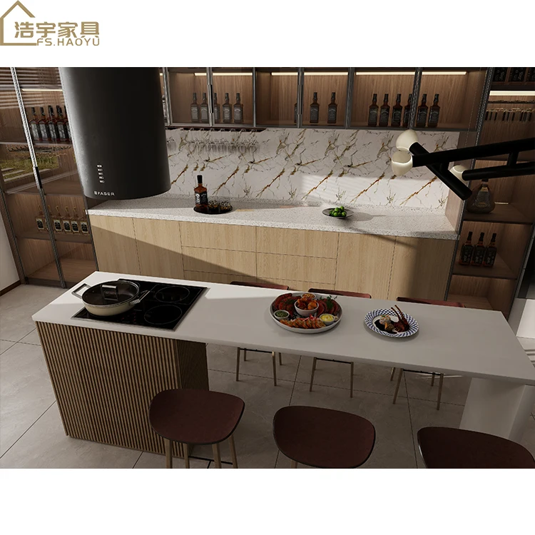 high end luxury best modern kitchen  buffet cabinets furniture oak wood  pantry kitchen storage cabinet organizer for kitchen