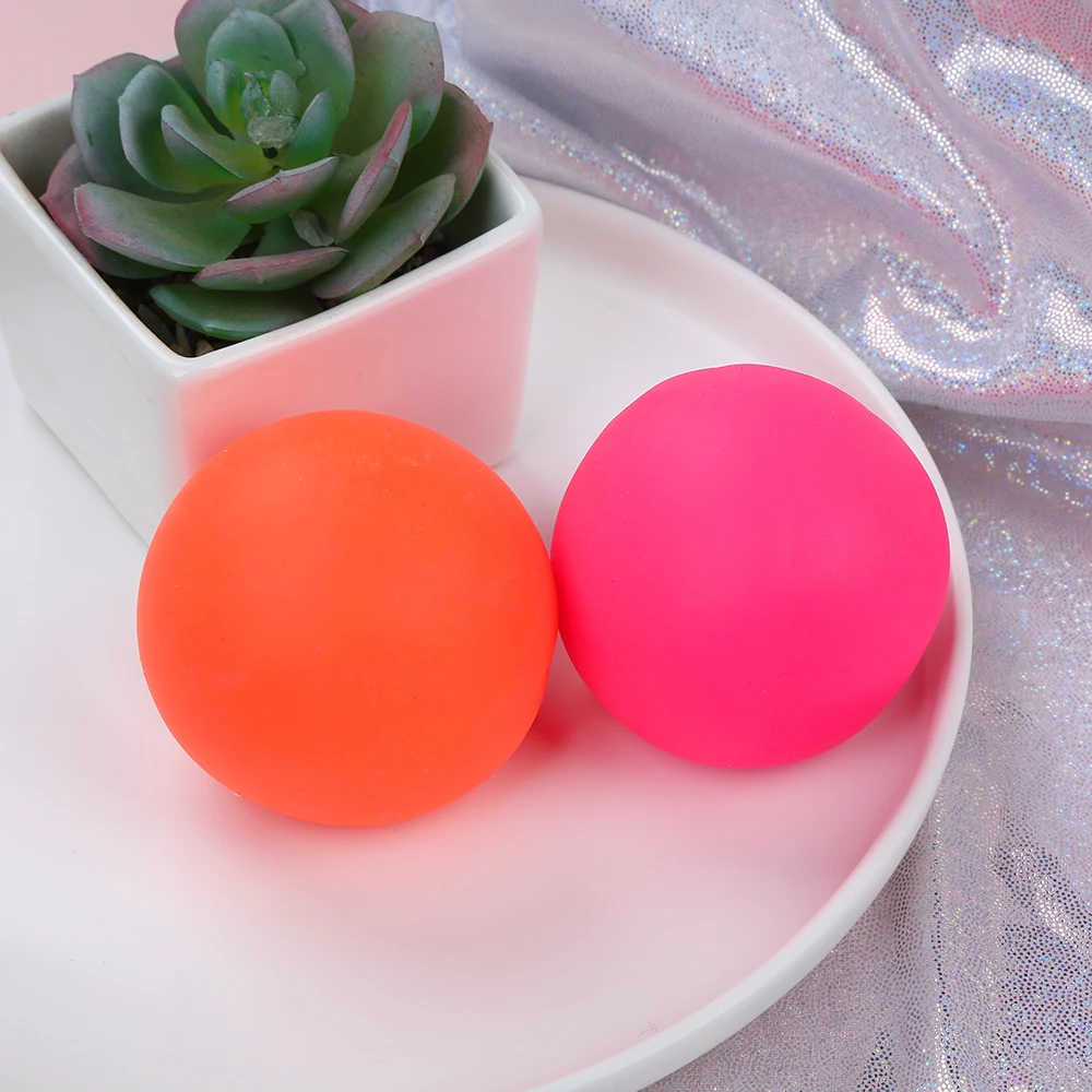 Soft Stress Relief Dough Balls Wholesale Popular Sticky Stress Squishy Ball Toy