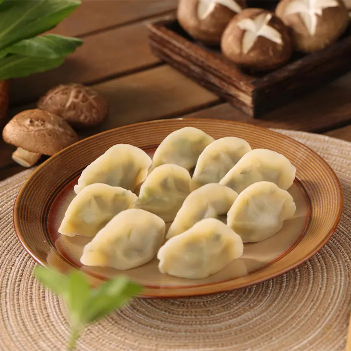 500 г SANQUAN безмясные халяльные продукты вегетарианские три свежих вкуса мгновенные Замороженные чины суп клецки