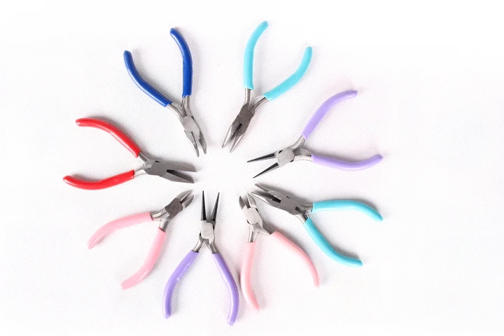 Новинка 2021, мини-плоскогубцы для ювелирных изделий, плоскогубцы с круглым носом