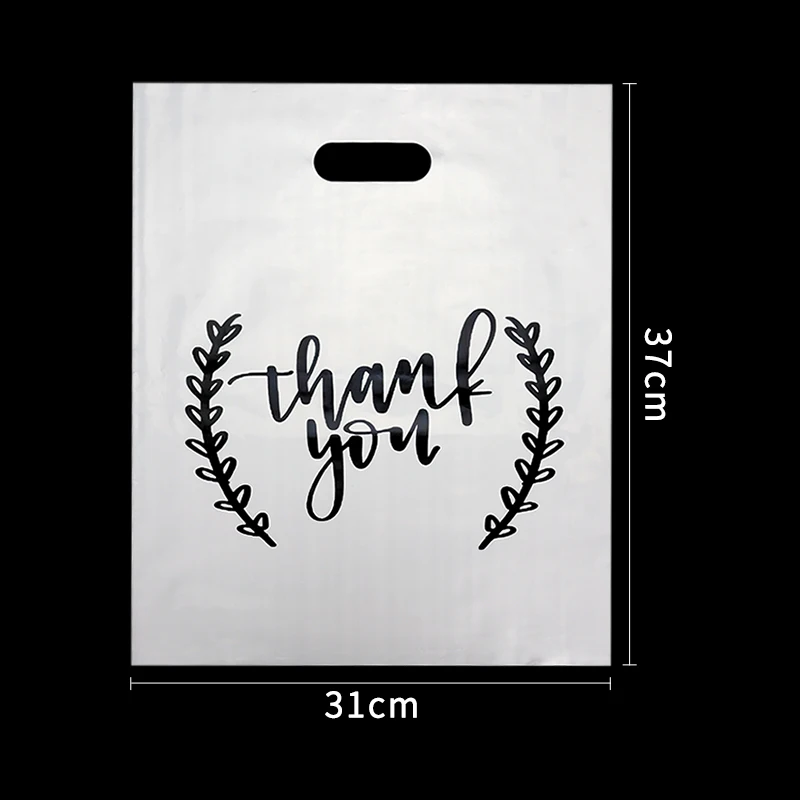 China custom size poly pva water soluble gold plastic bag