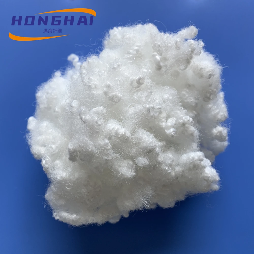 virgin hollow conjugated polyester staple fiber pillow stuffing polyester fiberfill wholesale