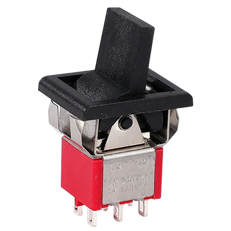 RLS-202 DPDT ON/ON Trigger lever toggle rotary switch