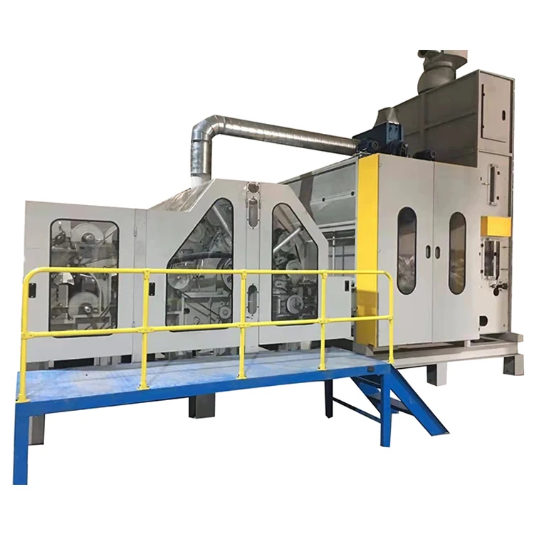 Custom Geotextile Machinery Production Line Single Cylinder Carding Machine