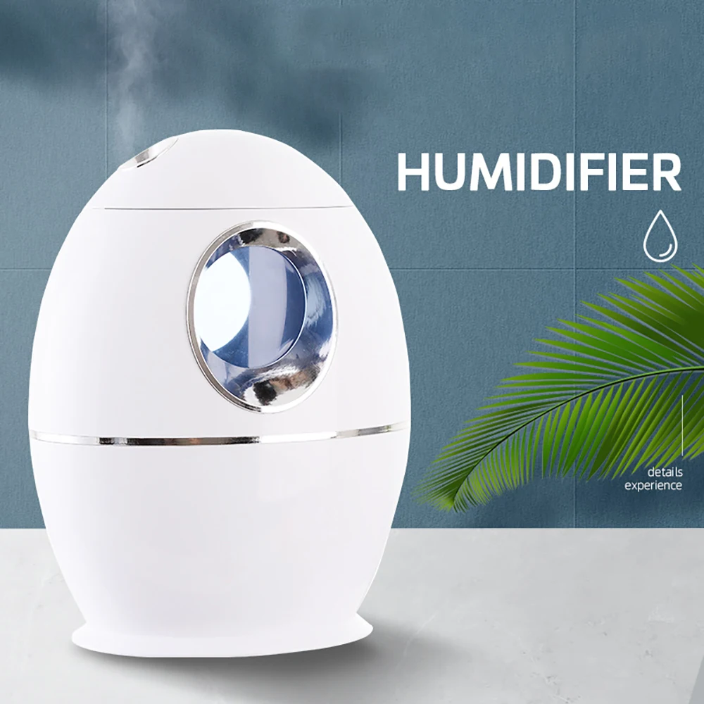 Factory Sale USB Round Colorful Dazzling Lights Touch Switch Dust Removal Air Humidifier