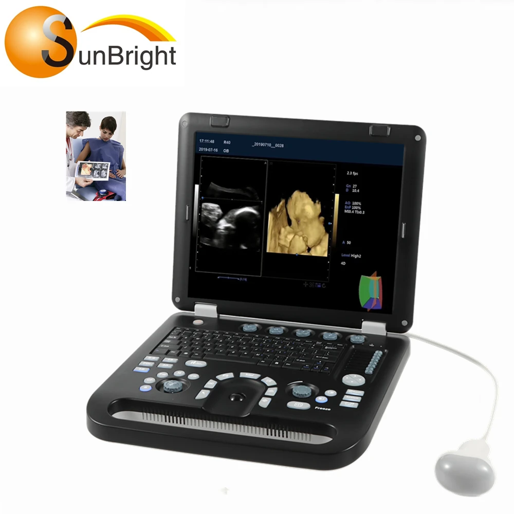 New design for sale Color doppler cheap price ultrasound scan machine sun 906b