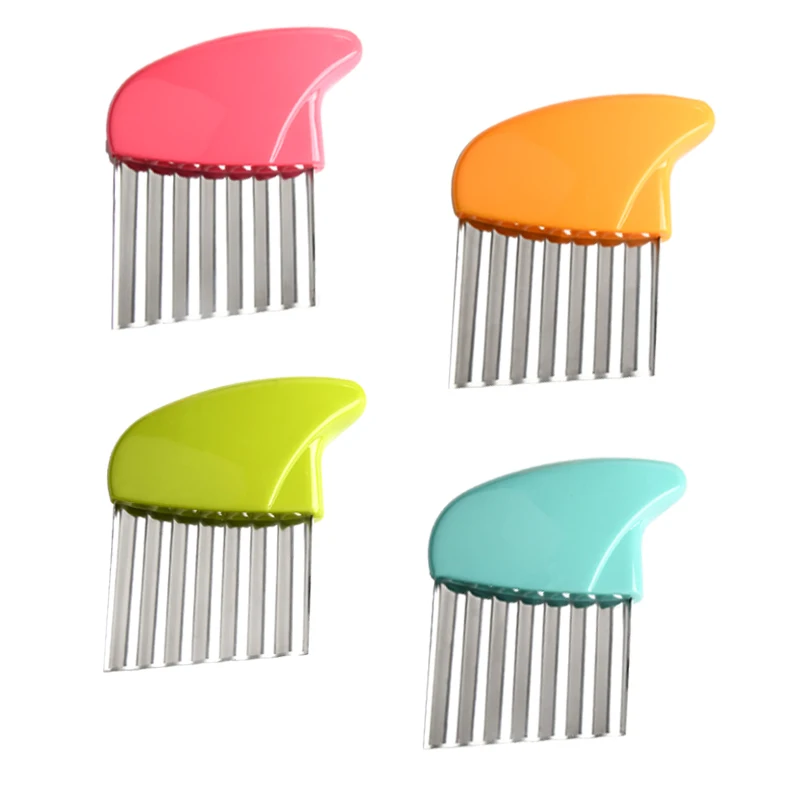 Кухонное устройство из нержавеющей стали с волнистыми морщинами резак для торта картофеля кухонные гаджеты 2023