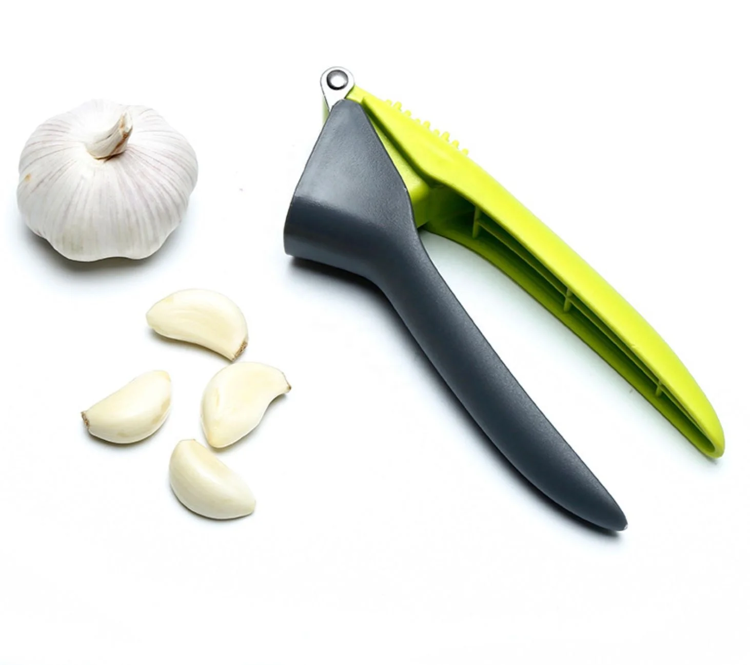 Amazon hot sell home gadgets self-cleaning design garlic presser
