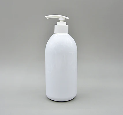 Private label 300ml 500ml white Plastic Bottle Personal Care Products travel Size Body Wash Container lotion shampoo bottle