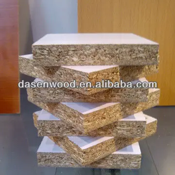 6*8 size White melamine faced laminated chipboard 2mm 6mm 11mm particle board