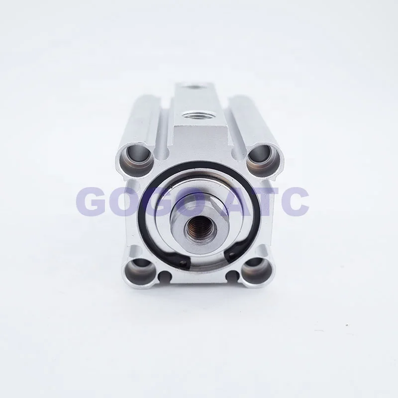 Smc Type CQ2B/CDQ2B with Magnet Bore 100mm Stroke 40/45/50/55/60/65/70mm Compact Double Acting Pneumatic Cylinder Control