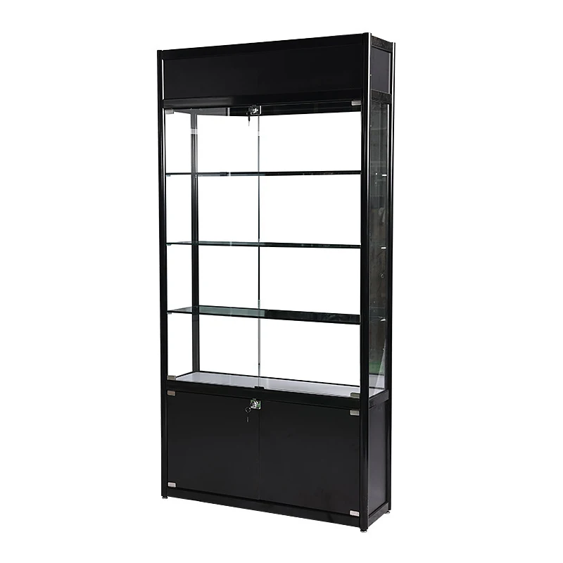 Showroom Glass Display Cabinet Design customizable Makeup Showcase Gift Jewelry Showcase Hand-run Cabinet  Showcase