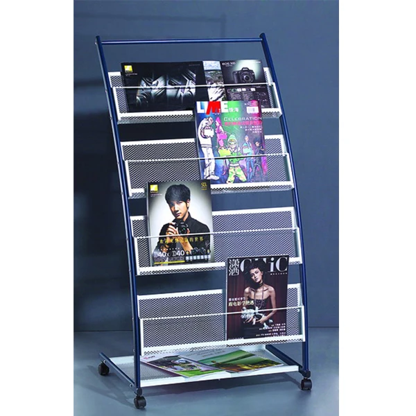 Wholesale hotel newspaper racks magazine display racks