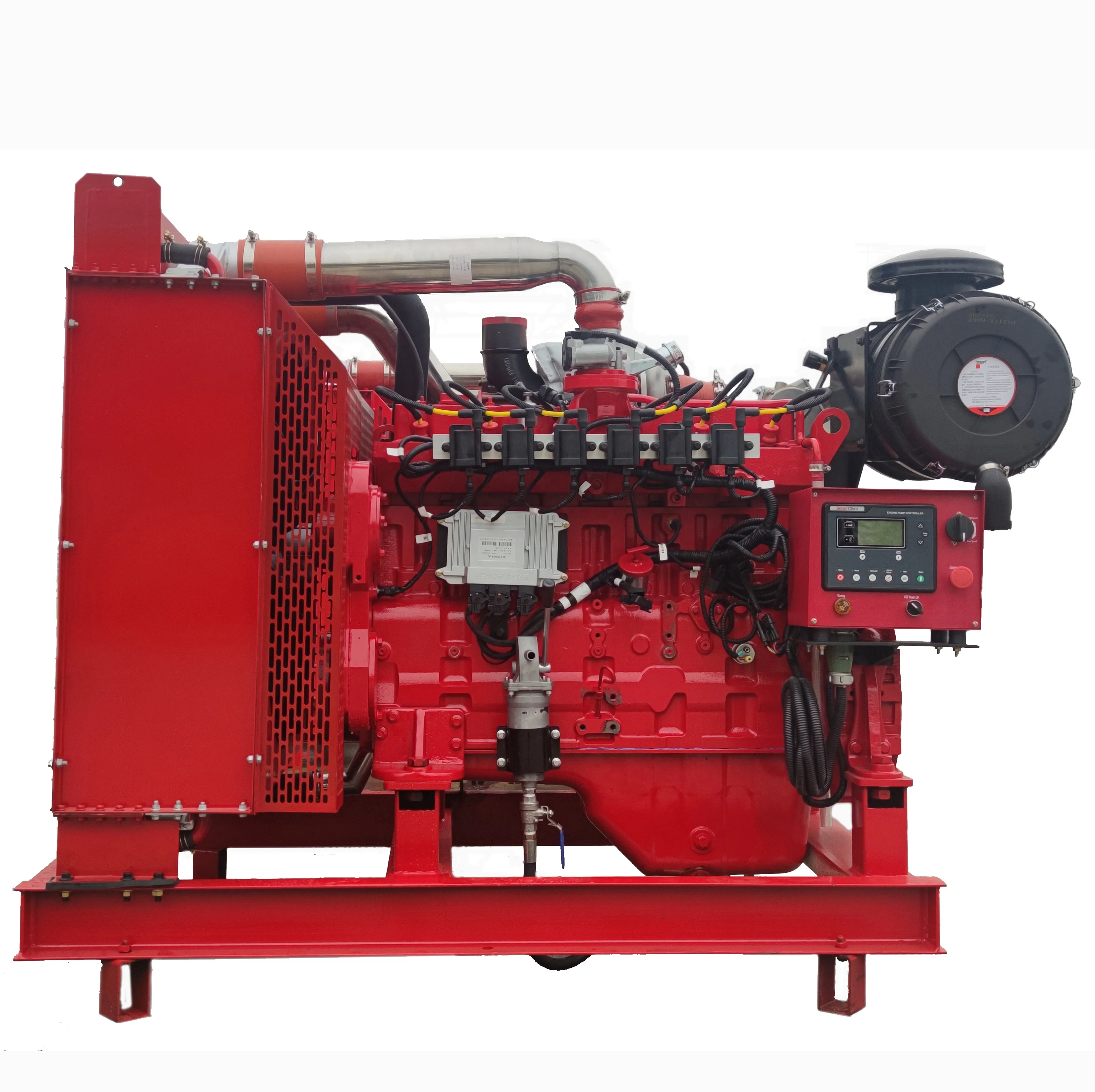hot sales 60kw 100kw LYBT5.9G natural gas engine for industrial & adjustable speed Construction machinery engine