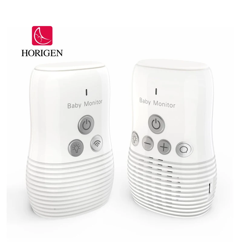 factory custom wholesale 2.4GHz private signal rechargeable two-way talk wireless digital long range baby audio monitor