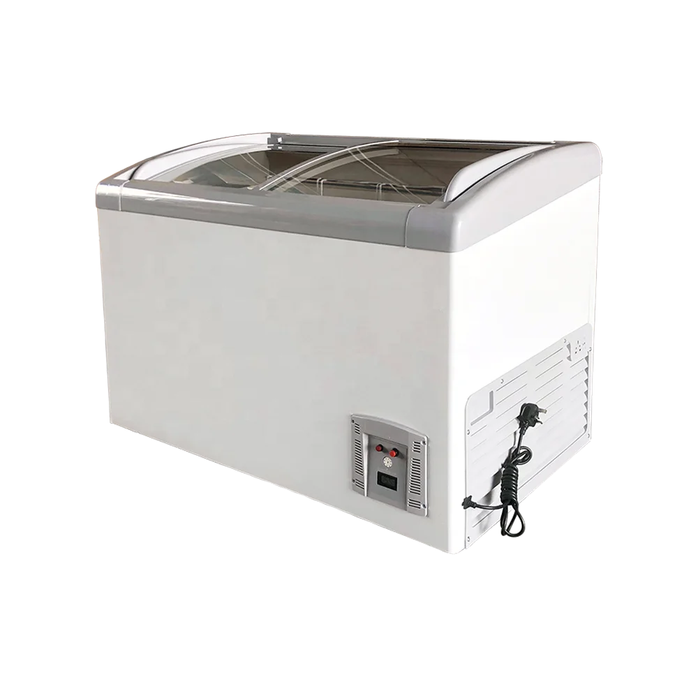 SD/SC-258Y Chest Ice Cream Fridge 258L Commercial Display Freezer