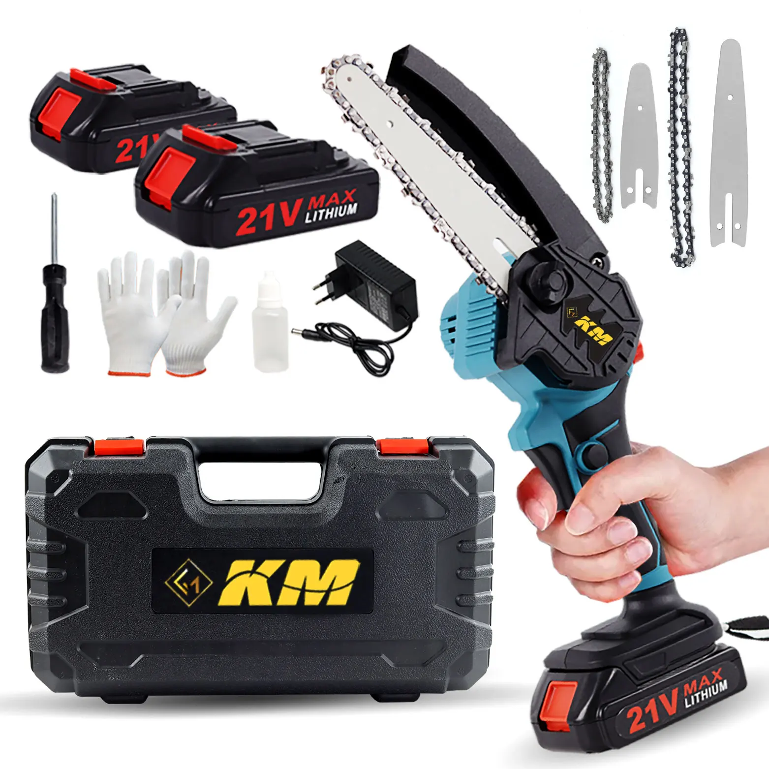 KM New model OEM New design electric chainsaw Portable Royal Garden Chainsaw