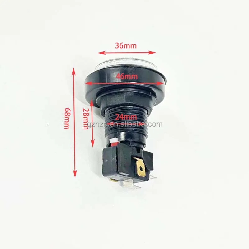 High Quality Arcade Buttons 46MM Push Button for game vending machine