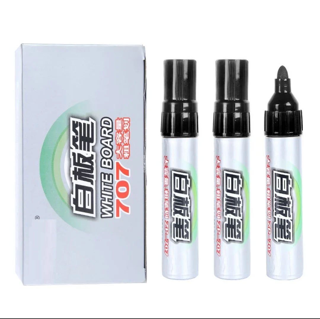 Sm392 Oil-based Paint Art Pen Custom White Permanent Marker Medium Point White Ink Oilased Paint Marker