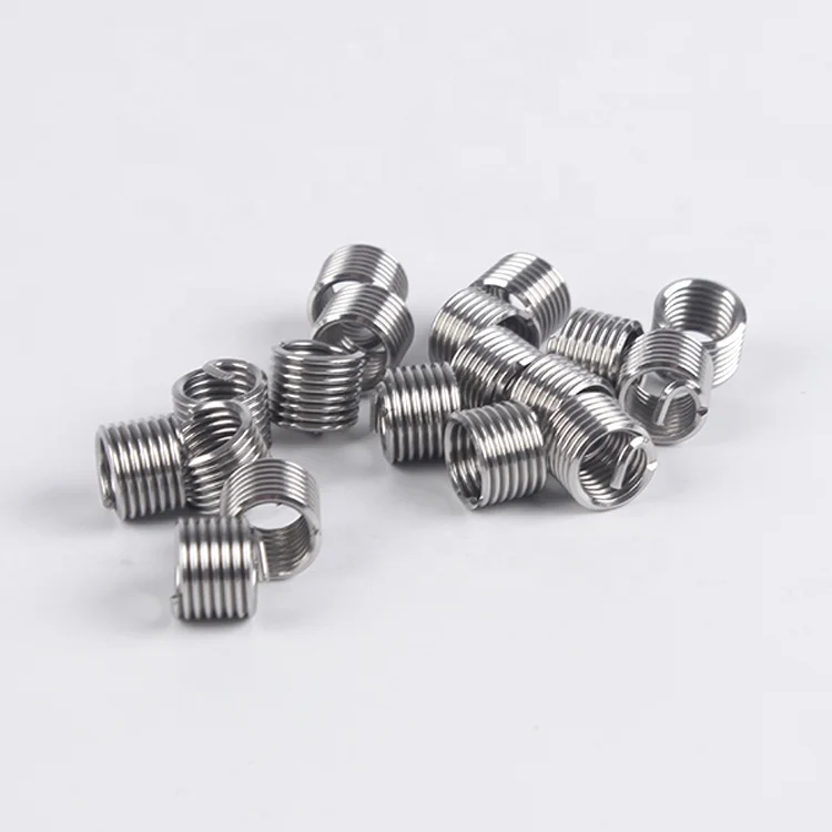 Wire threaded insert screw fasteners coils thread insert 8-32  1/4-20 M8 factory direct