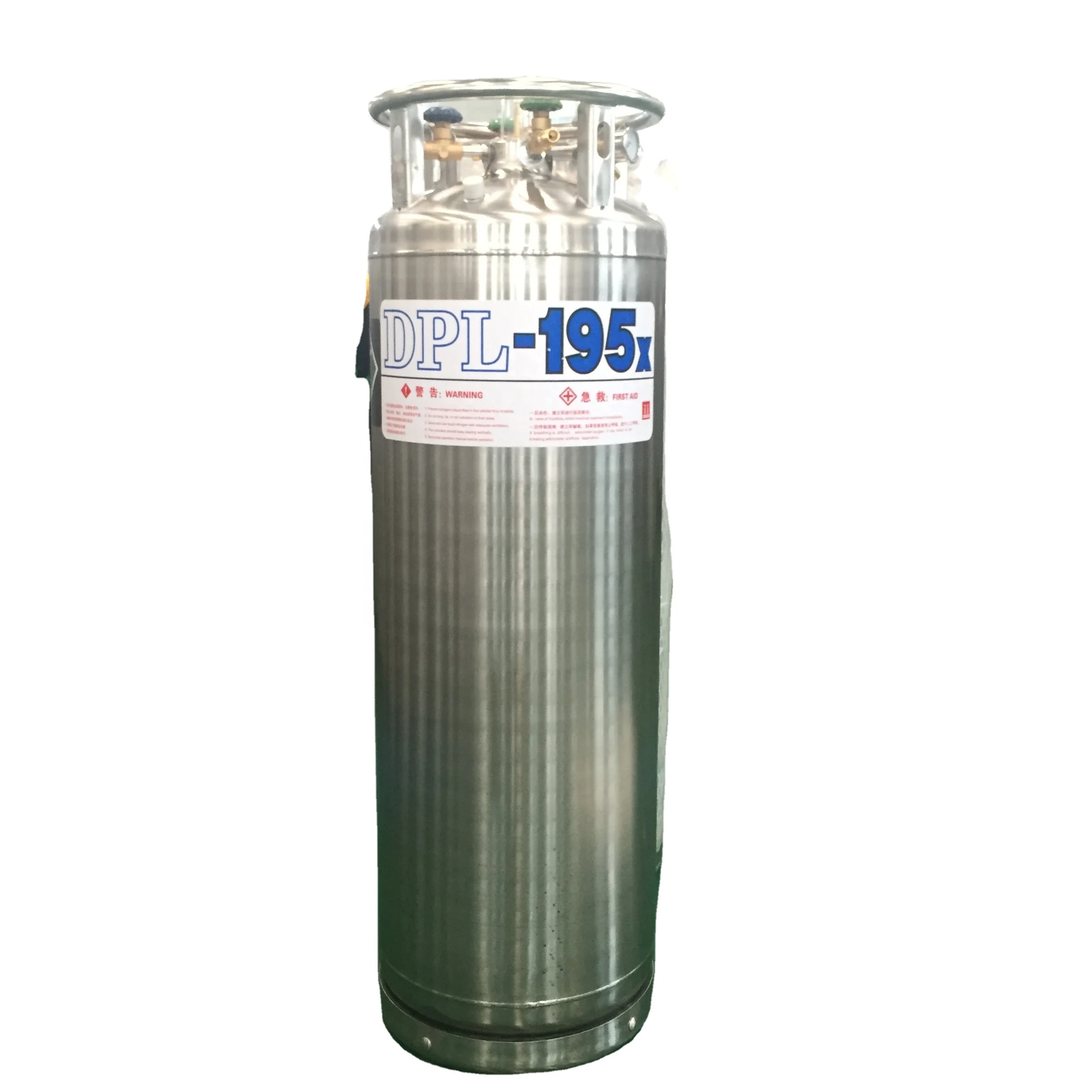 Liquid carbon dioxide gas cylinder, CO2 dewar tank