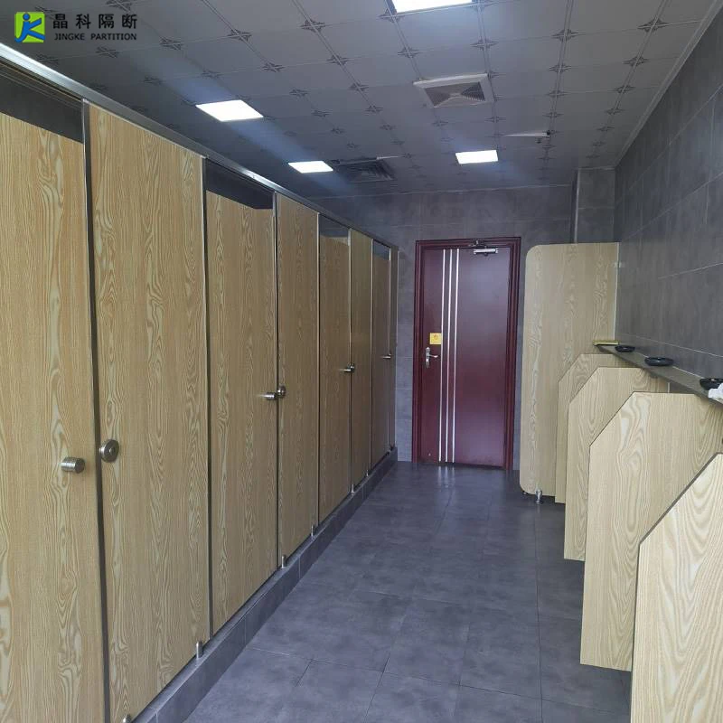 Customize HPL Public Toilet Cubicle Partition For Office