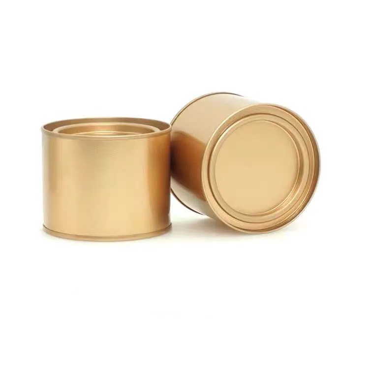 Индивидуальные наклейки многофункциональная пустая банка Оловянная чайная