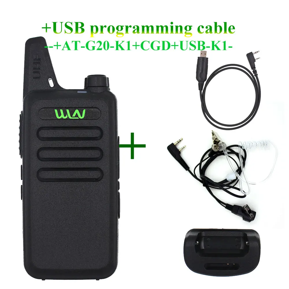 5 Вт UHF 400-520 МГц иди и болтай Walkie Talkie “иди KD-C1 WLN 2 Way Радио Мини Ham
