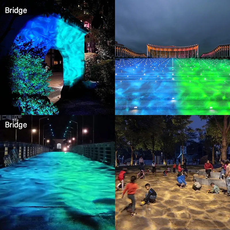 50W Indoor Multicolor Optional Stage Dynamic Projector Light Ocean Wave Effect Water Wave Effect Projector
