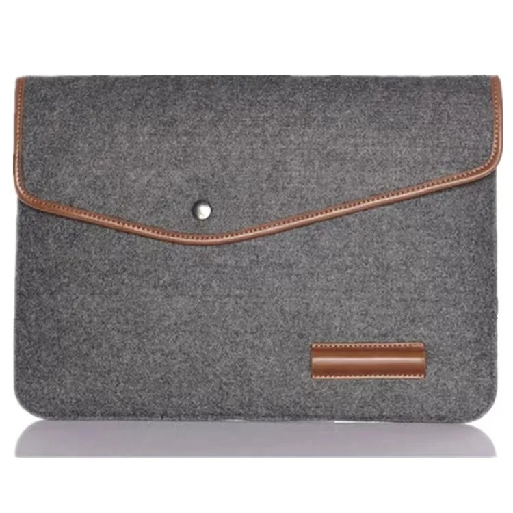 Custom Made Felt Wool Computer Case Cover Notebook Laptop Sleeve Bag for 11.6 13.3 15.4 Inch Macbook 16 Pro A2485