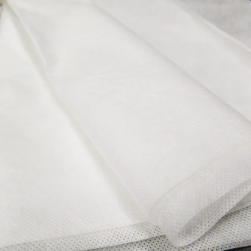 Pva embroidery backing paper fusing interfacing hot cold water soluble fabric nonwoven interlining