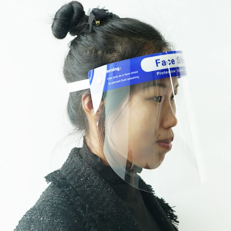 EN166 CE certified high clear comfortable anti fog face shied manufacture