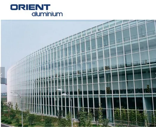 New Arrival Modern High Quality Building Double Skin Facade Glass Wall Aluminum Curtain Wall Exterior Curtain Wall