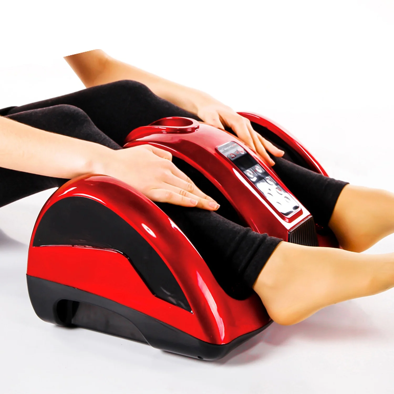 Goods in Philippines Hot Full Foot Calf and Leg Massage Electric Portable Heated Beautician Shiatsu Air Compression Function