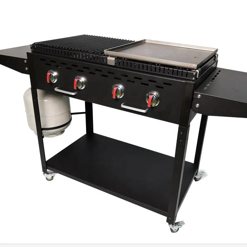 4 burner outdoor gas bbq grill
