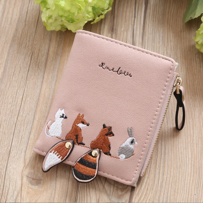 Cute folding mini fashion personalized zero wallet money bag