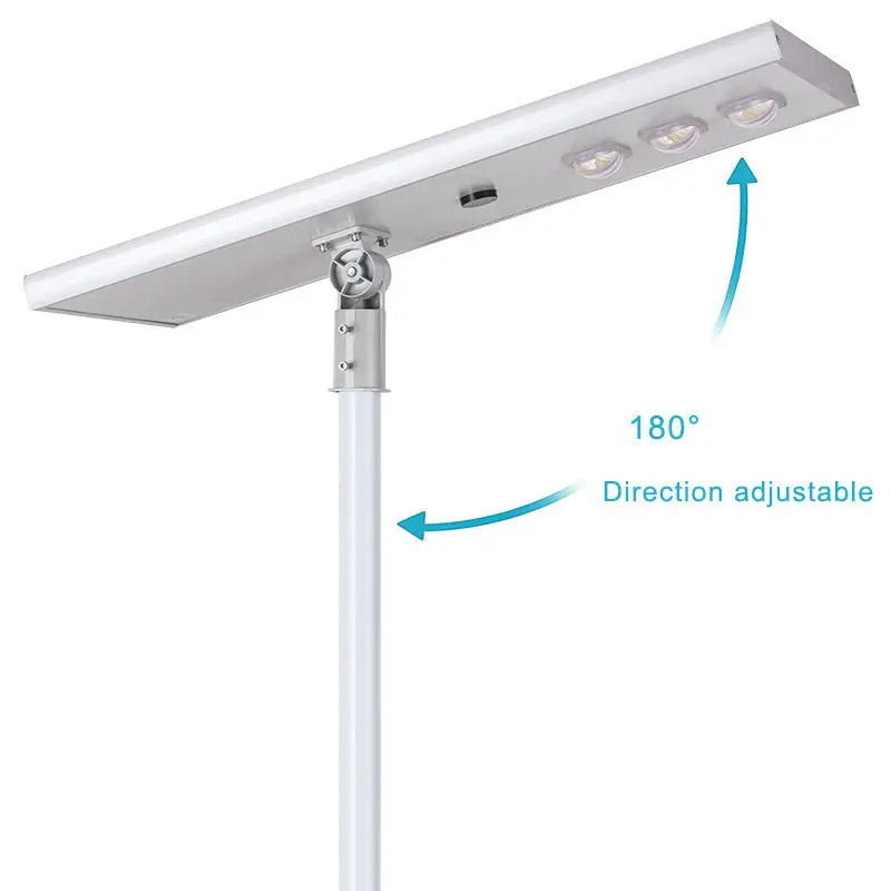 8 meter pole aluminum waterproof outdoor stand alone solar power panel street light 60 watt 5 years warranty