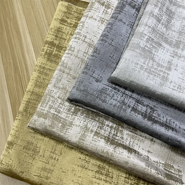 2024 Sofa fabric New design 100% polyester textile Italian velvet interior decoration fabric