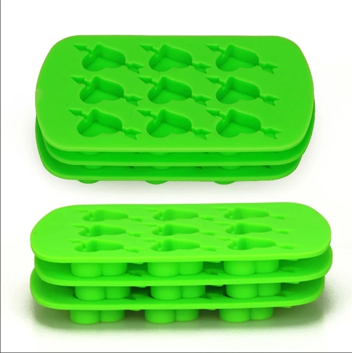 Ice Cream Tools BPA Free Whisky Ice Cube Making Mold 21 Grids 36 Grids Silicone Ice Cube Tray with Lid