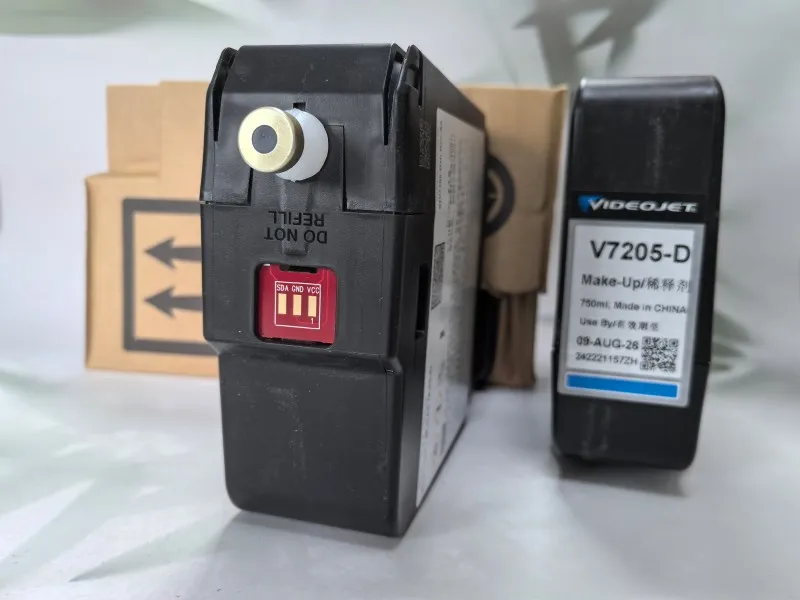 CIJ принтер 1240 1280 1580 1880 струйный оригинальный V4210-D V4211-D V7205 V720-D чернила (с картриджем + чип)