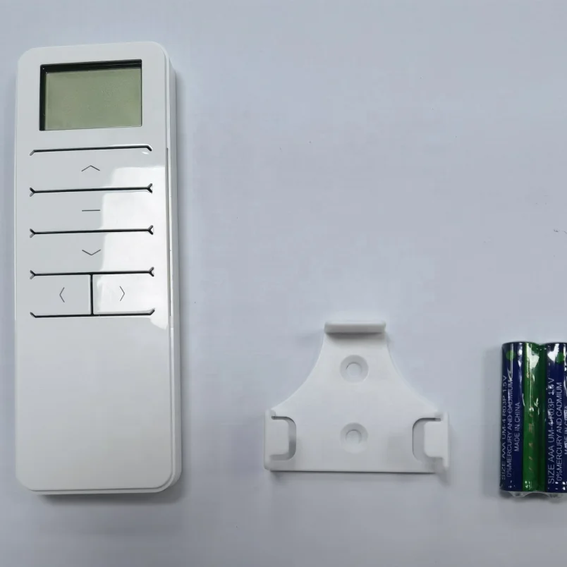 5 Key White 433MHZ Electric Smart Curtain Motor Remote Control Dual Channel Single Channel 15 Channel Remote Control with Magnet