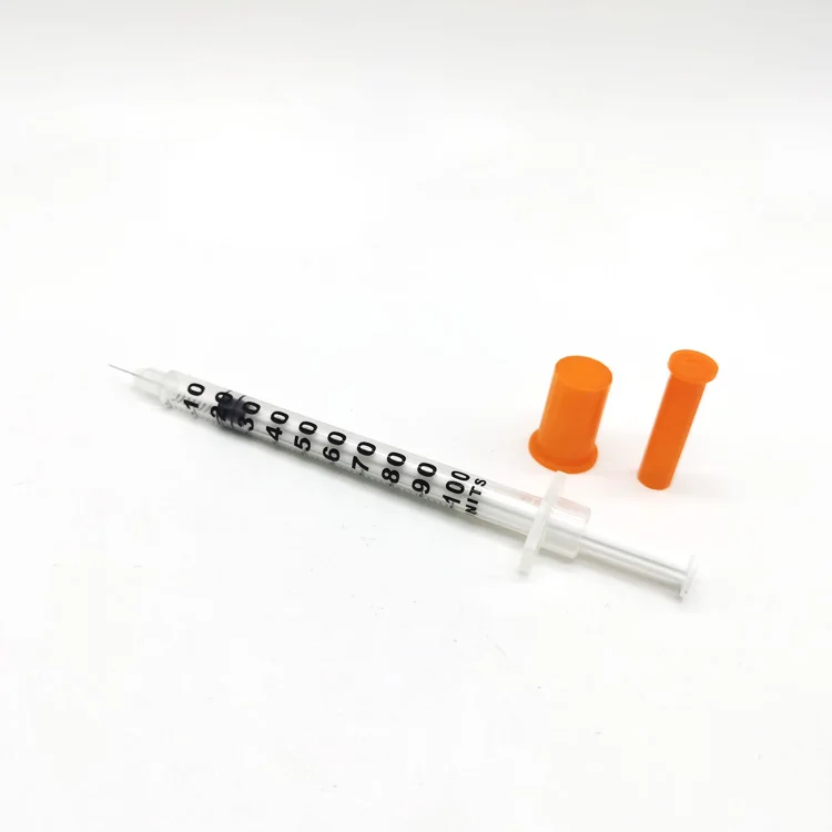 
Medical disposable insulin injection insulin syringes with pen needles 1ml 