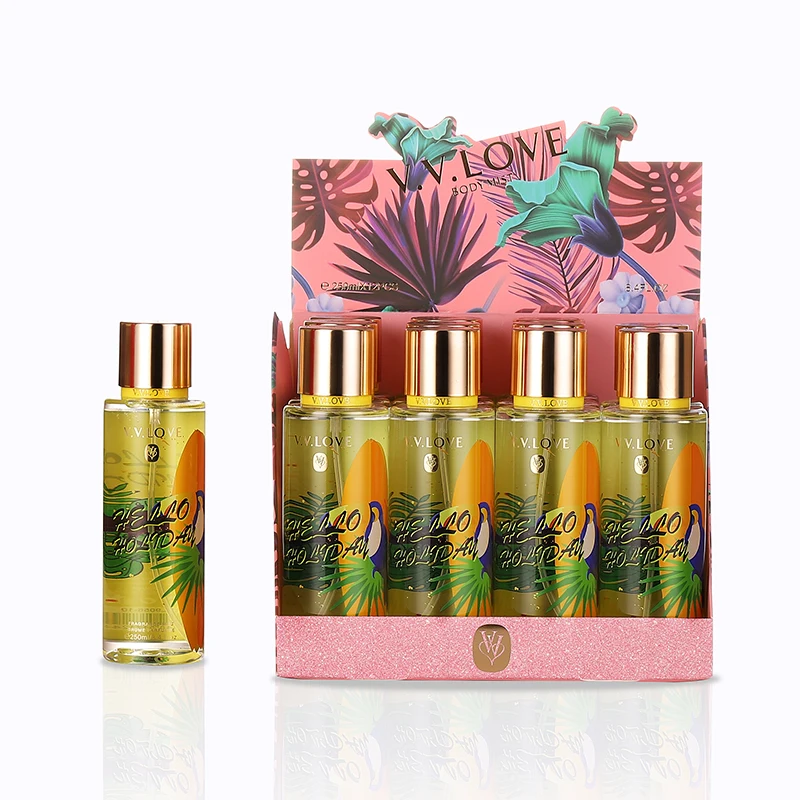 250 мл VVLOVE Hello праздничный женский спрей для тела, спрей для тела, туман, парфюм, дезодорант для домашнего использования
