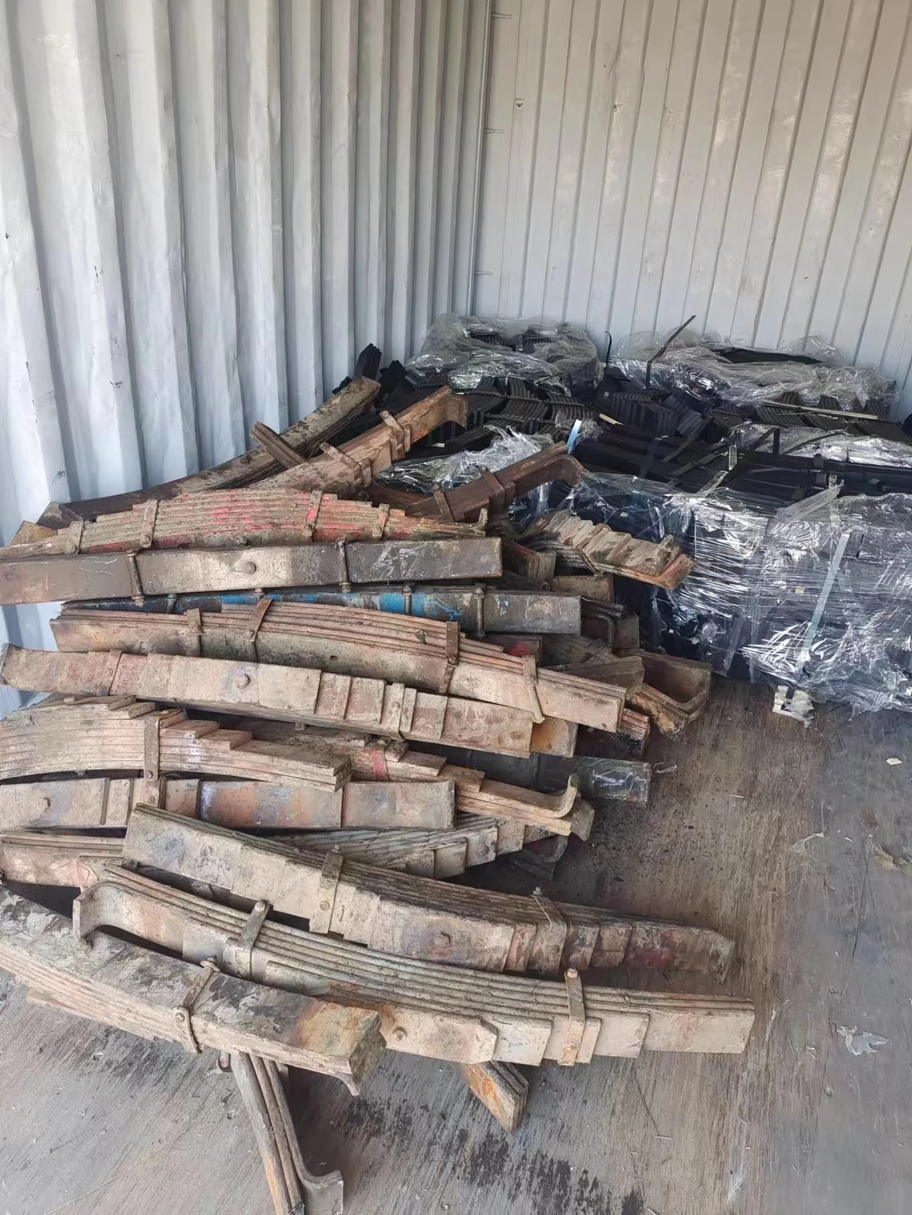 16X90-10 used leaf springs for sinotruk howo heavy duty truck trailer