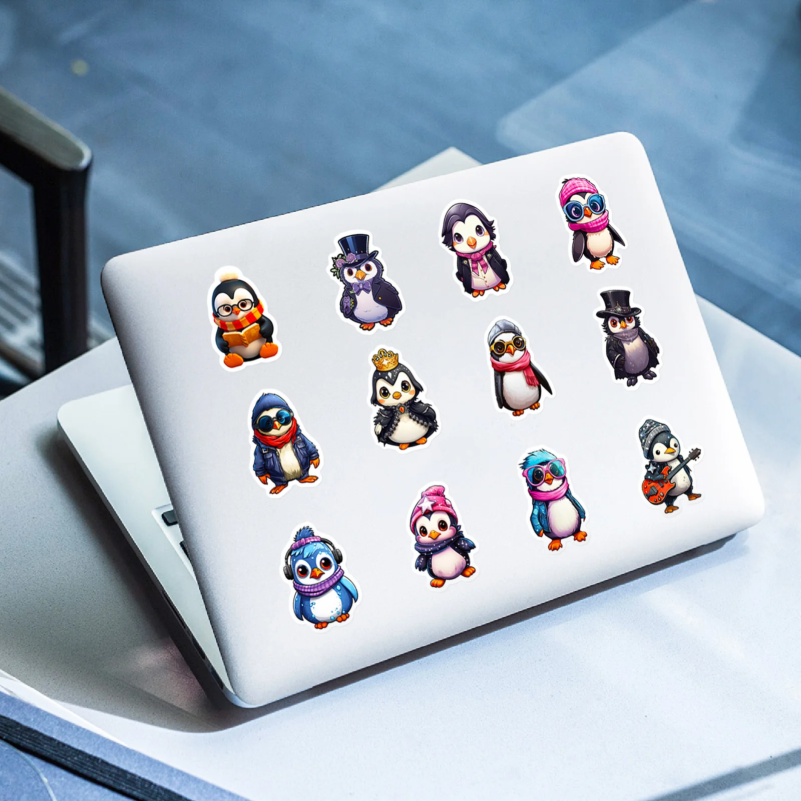 The company sells 50 glossy cute penguin and various animal stickers for children to decorate  toy notebooks and computers