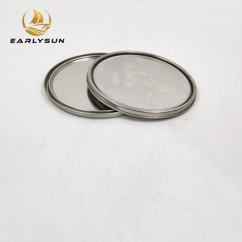 0.38mm 0.40mm Thickness Tinplate Cover And Metal Base For 18l 20l Paint Pail Lug Lid And Bottom For Barrel