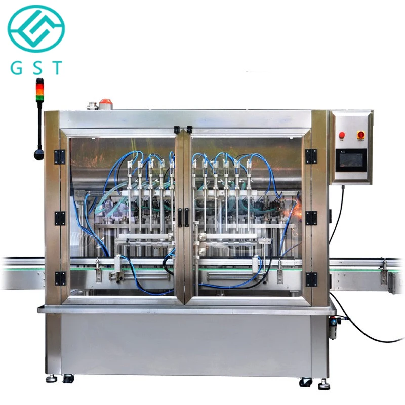 GST factory bbq sauce glass cream tube honey yogurt jar  water beer bottle ice cream cube cup aseptic Automatic filling machine